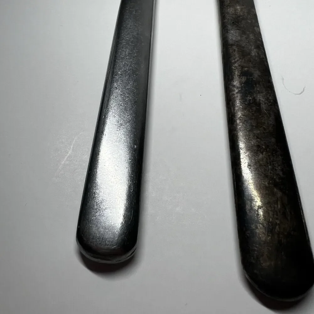Vintage Mismatched Stainless Steel Dinner Knives Lot of 4 Mixed Patterns